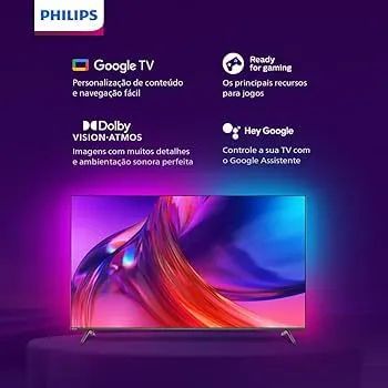 Smart TV 75 Philips The One Ambilight Lacrada na Caixa - Foto 3