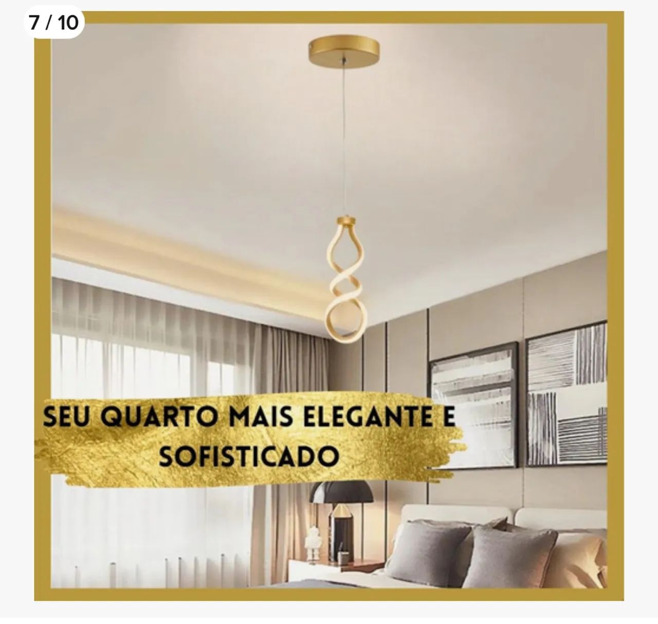 Pendente LED 20W - Design Exclusivo - Foto 2