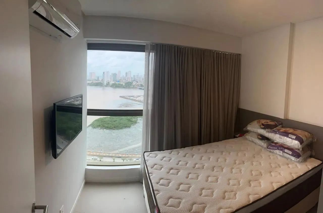 APARTAMENTO PARA LOCAÇÃO EM RECIFE COM 36 METROS 1 QUARTO SEPARADO MOBILIADO VISTA LIVRE C - Foto 2