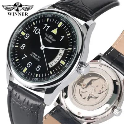 Relógio Masculino Automático Mecânico Winner 452