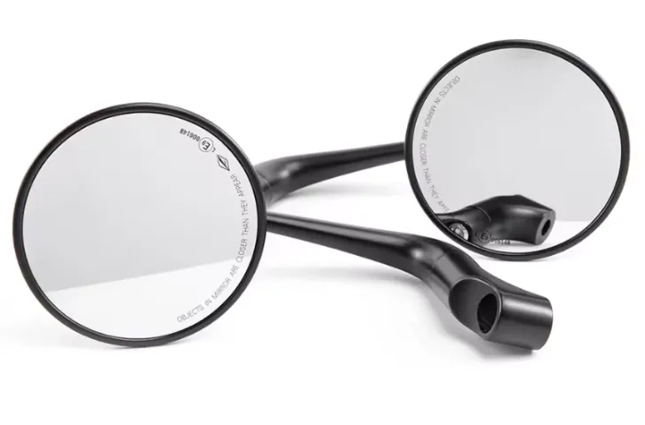 Retrovisor Alumínio Royal Enfield e Outras Clássicas