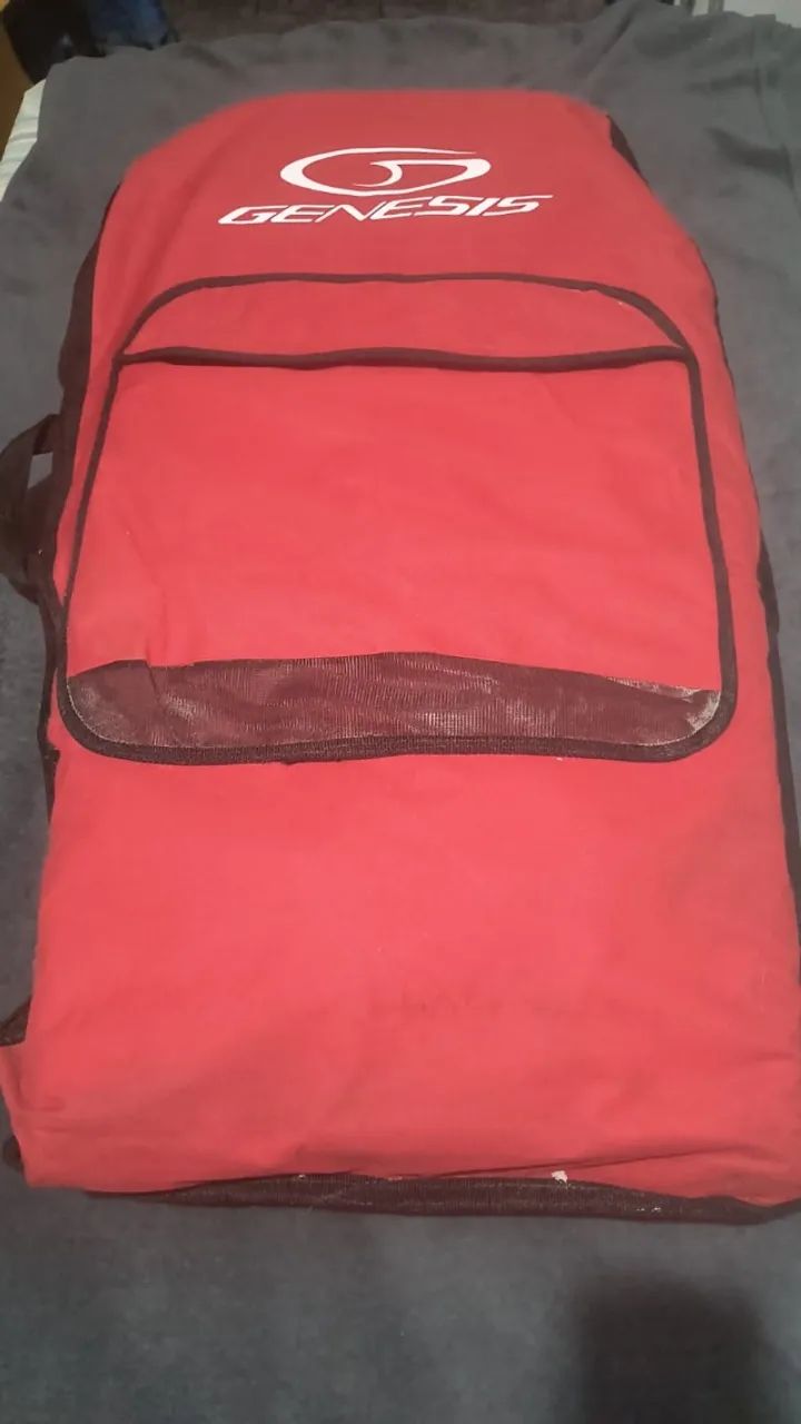 Prancha Bodyboard Pro Duralight Fabio Aquino + Capa + Leash - Foto 4