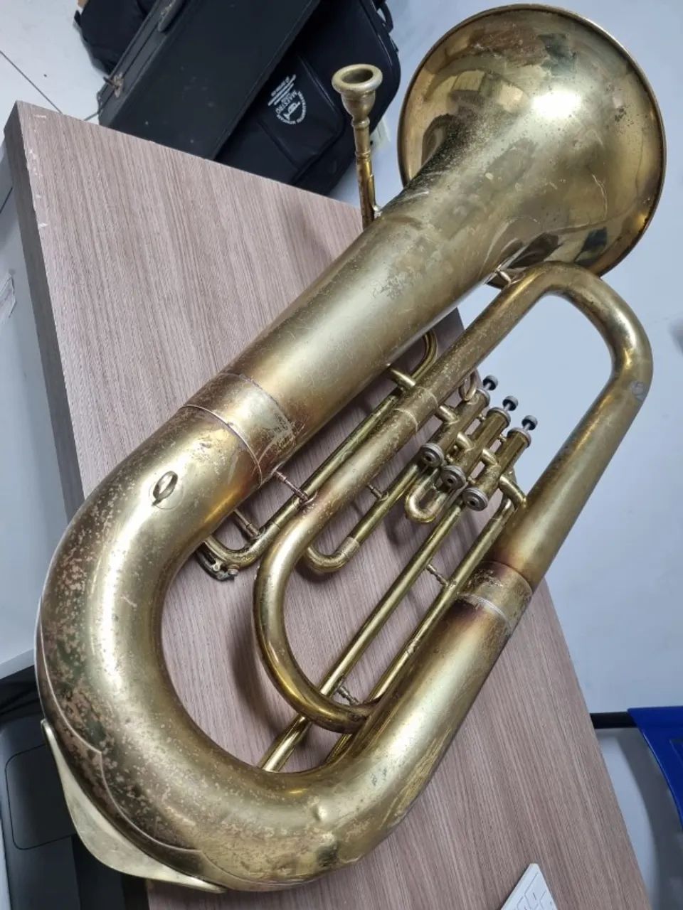 Tuba Bombardão 3/4 Mib CSR - 10X no cartão - Envio p/ todo Brasil - Foto 4