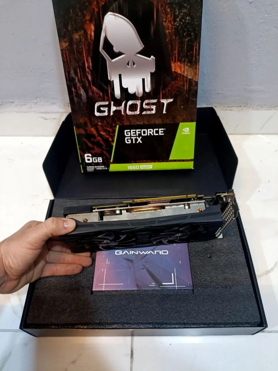 1660 super Gainward 6gb placa de vídeo  - Foto 5