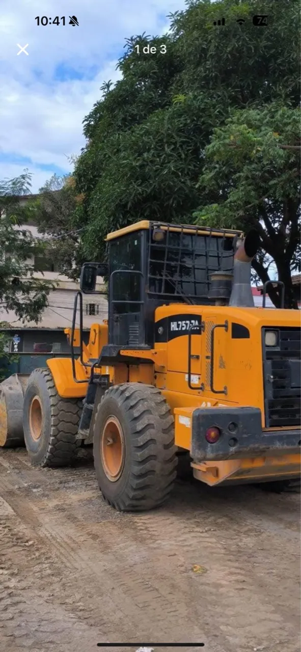 Pá Carregadeira Hyundai HL757-7A