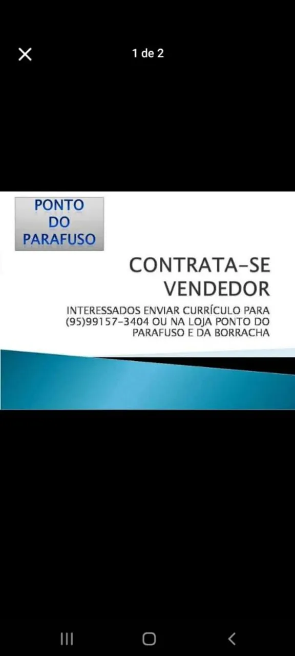 Contrata-se diversas vagas