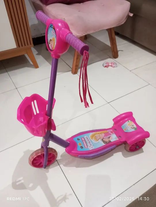 Patinete Infantil Princesas