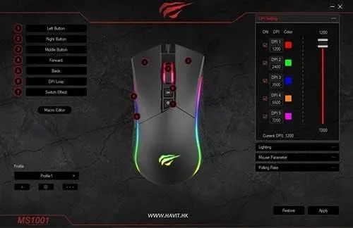 Mouse Gamer HAVIT HV-MS1001 - Foto 3
