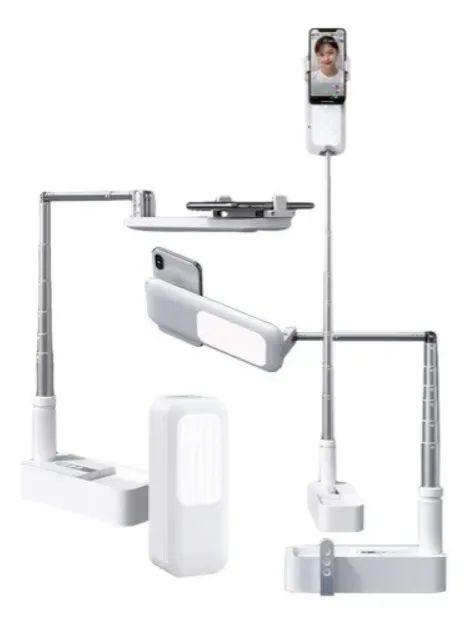 Suporte Dobrável Multifuncional Para Celular E Controle LED - Foto 4