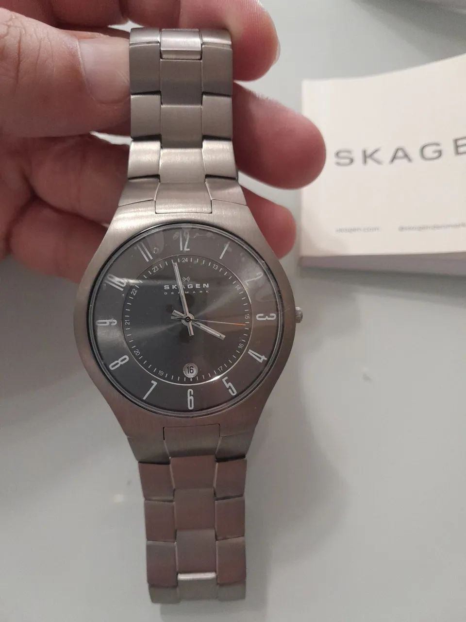 Relógio Skagen Titanium 801XLTXM- Masc - Semi Novo  - Foto 3