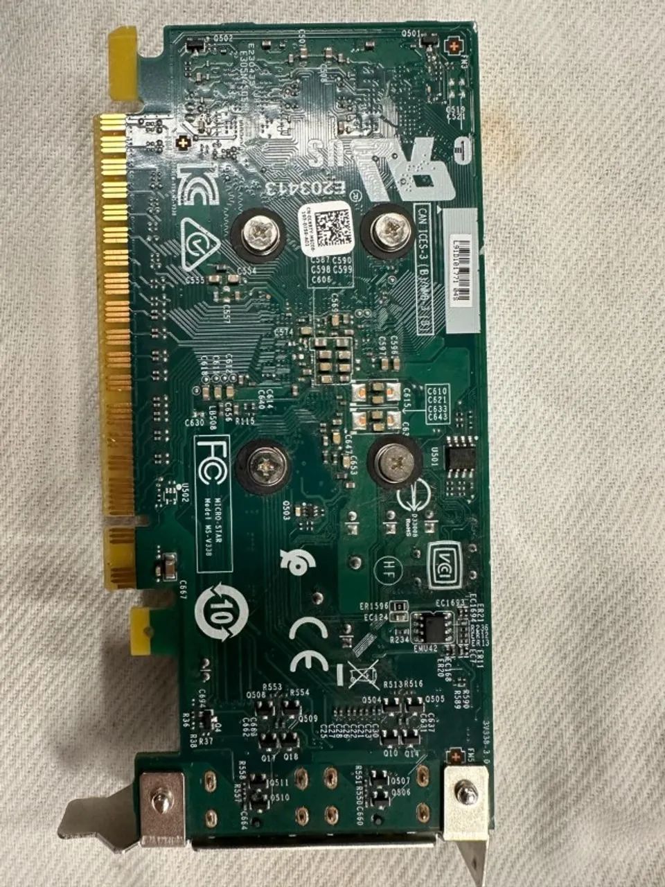 Placa De Vídeo Micro Star Gt720 Ms-v338 1gb (2 Displayport) - Foto 2