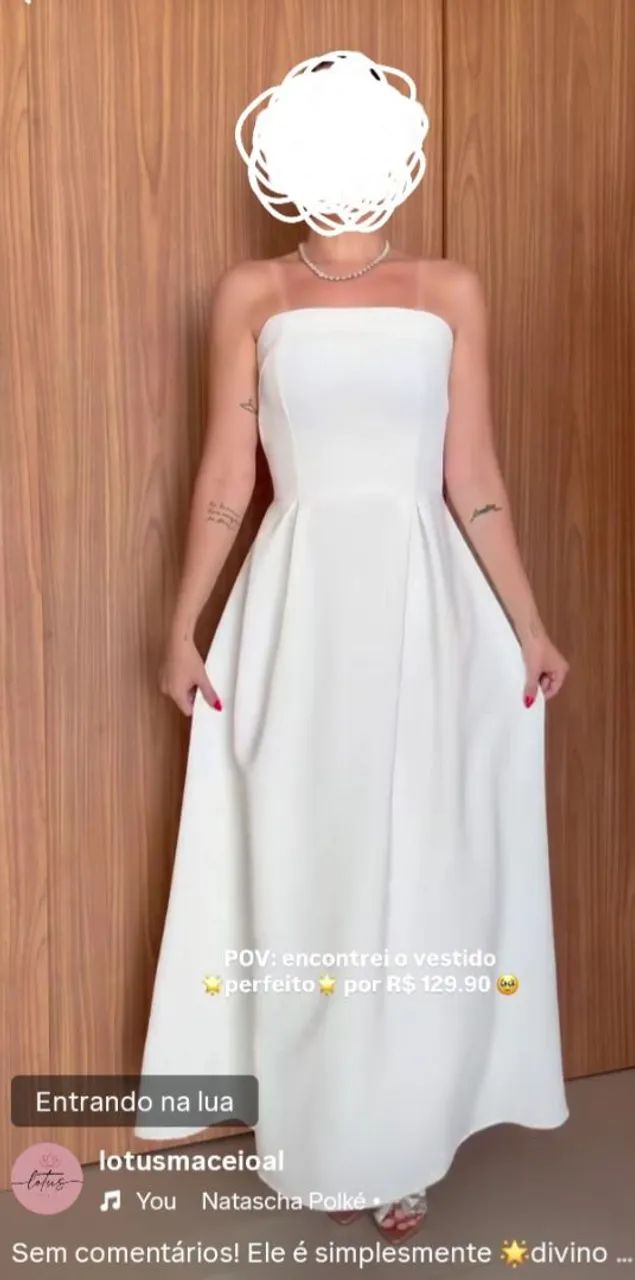 Vestido branco - Foto 2