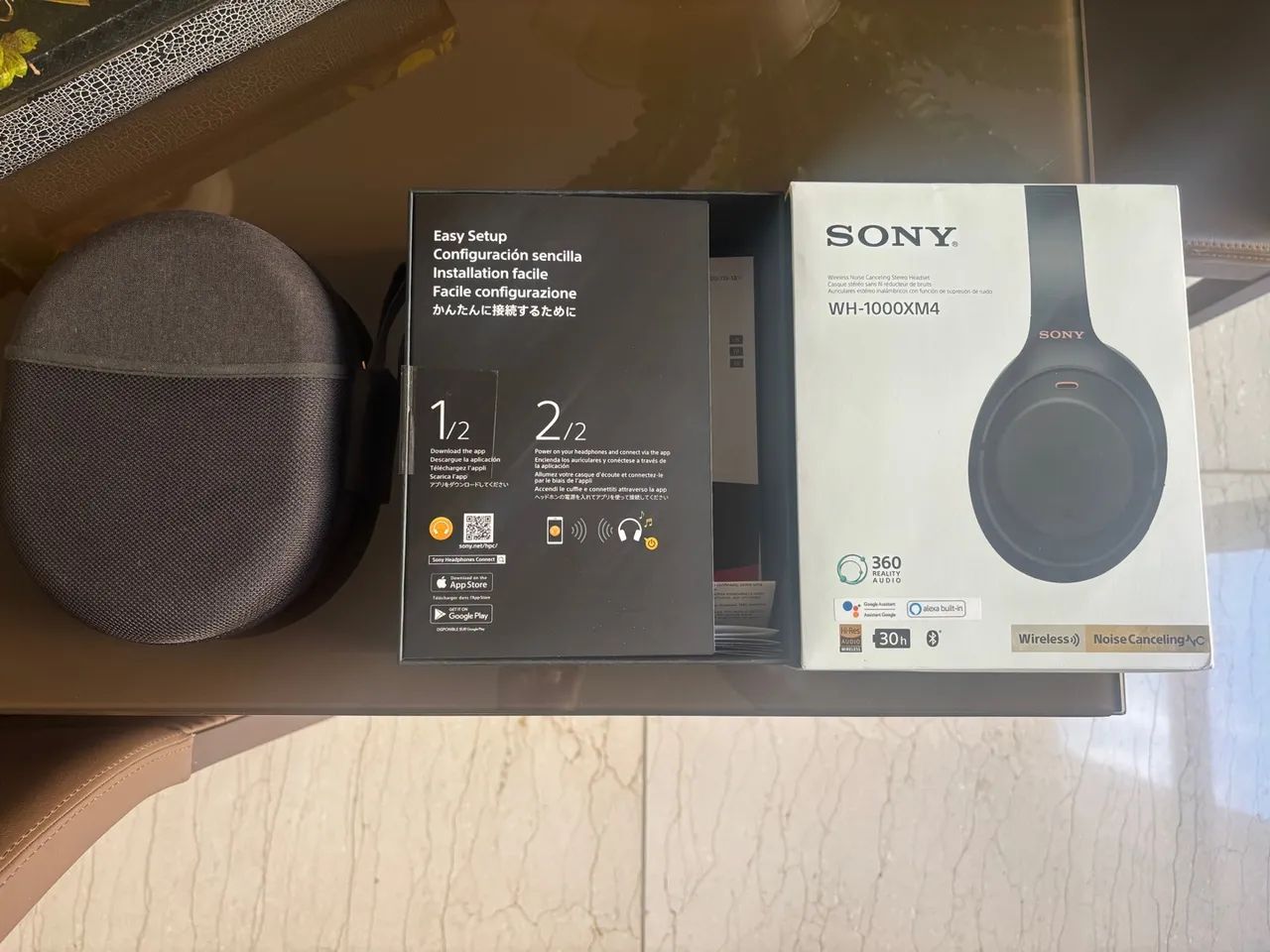 Fone Sony WH-1000XM4 com ANC - Pouquíssimo Uso - Foto 5