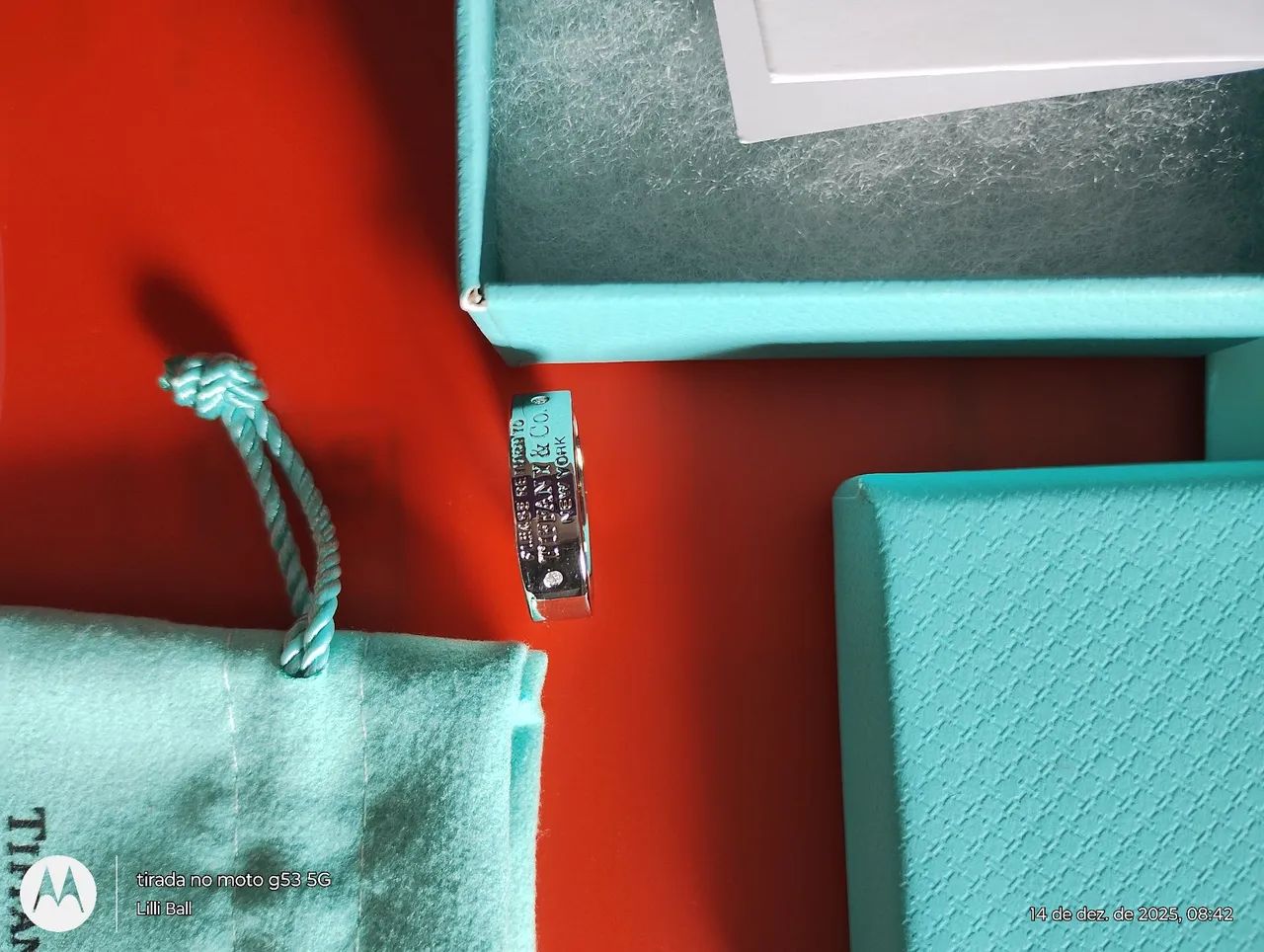 Aliança prata Tiffany & co. NY - Foto 4