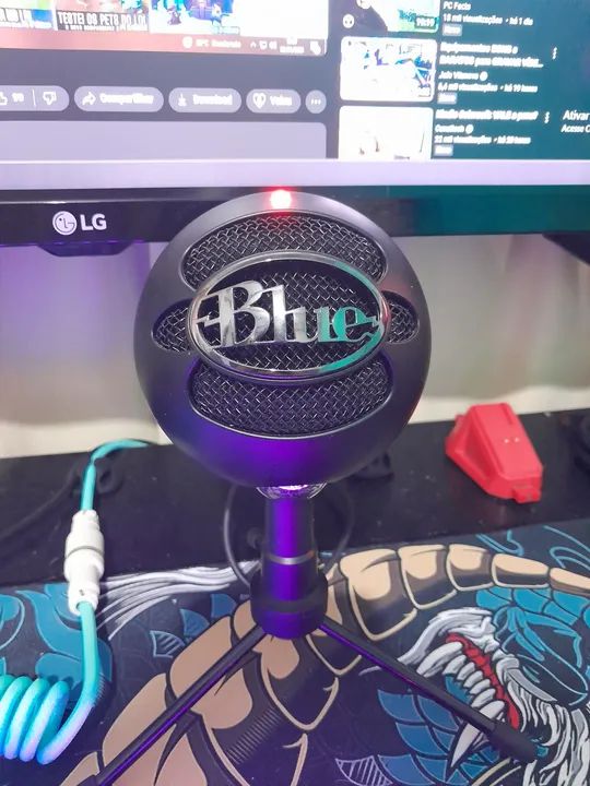 Microfone Snowball Blue 