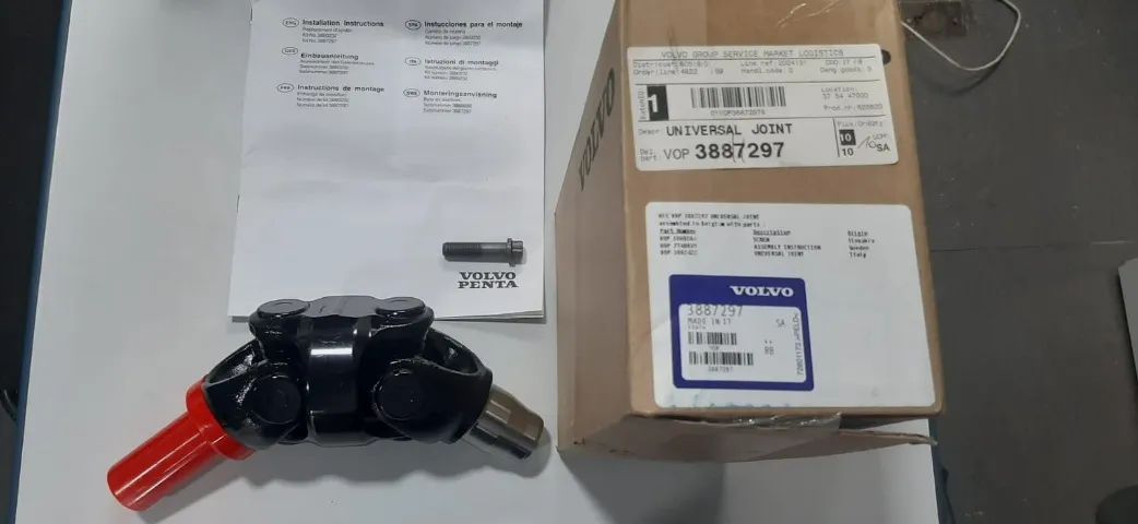 JUNTA UNIVERSAL DA RABETA VOLVO PENTA REF.3887297 - Foto 2