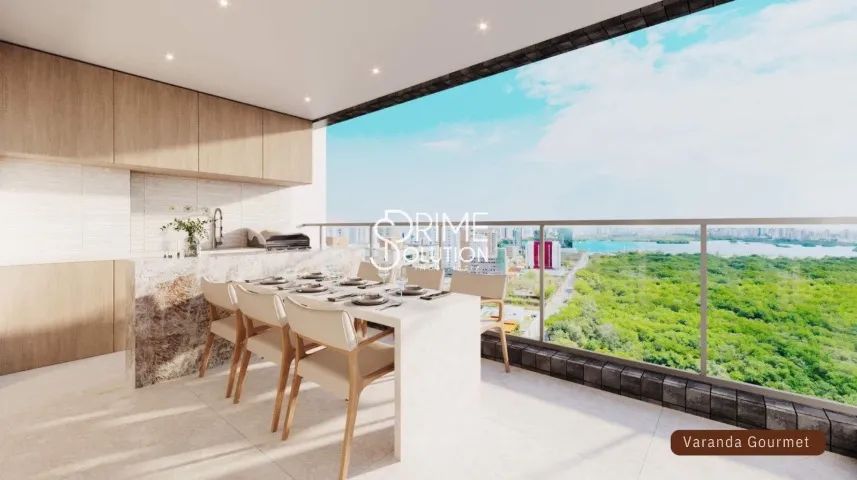Edifício Monte Meru | Apartamentos 3 suítes e 135m2 na Península || Entrada parcelada  - Foto 3