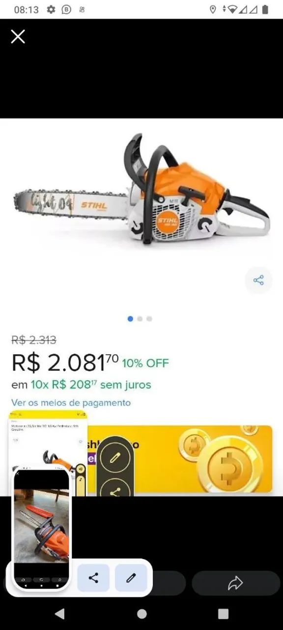 Motosserra Stihl MS 182- 10% OFF