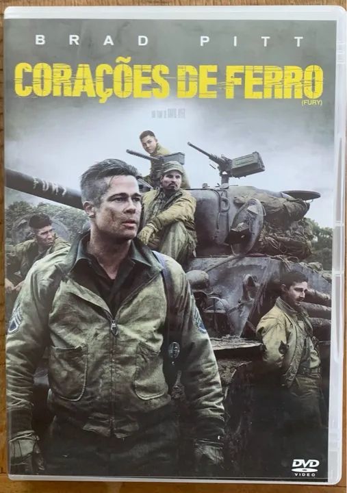 DVD FURY - CORAÇÕES DE FERRO