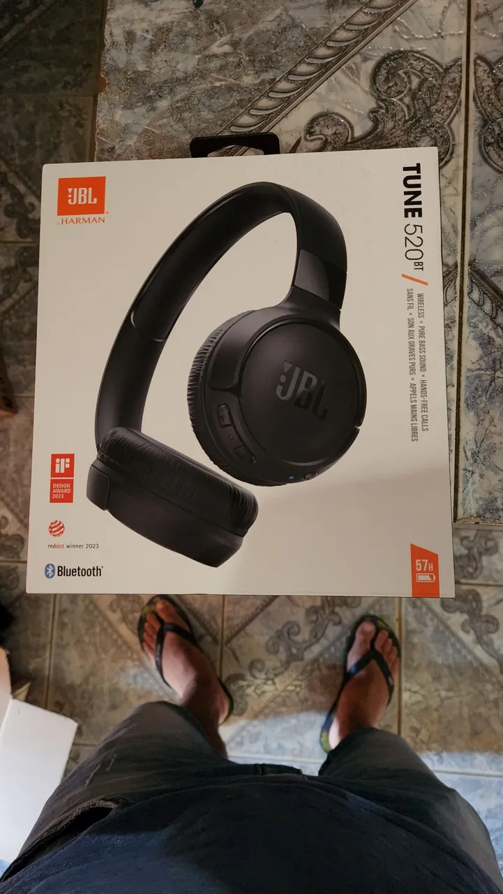 Fones de Ouvido JBL Tune 520BT - Seminovos