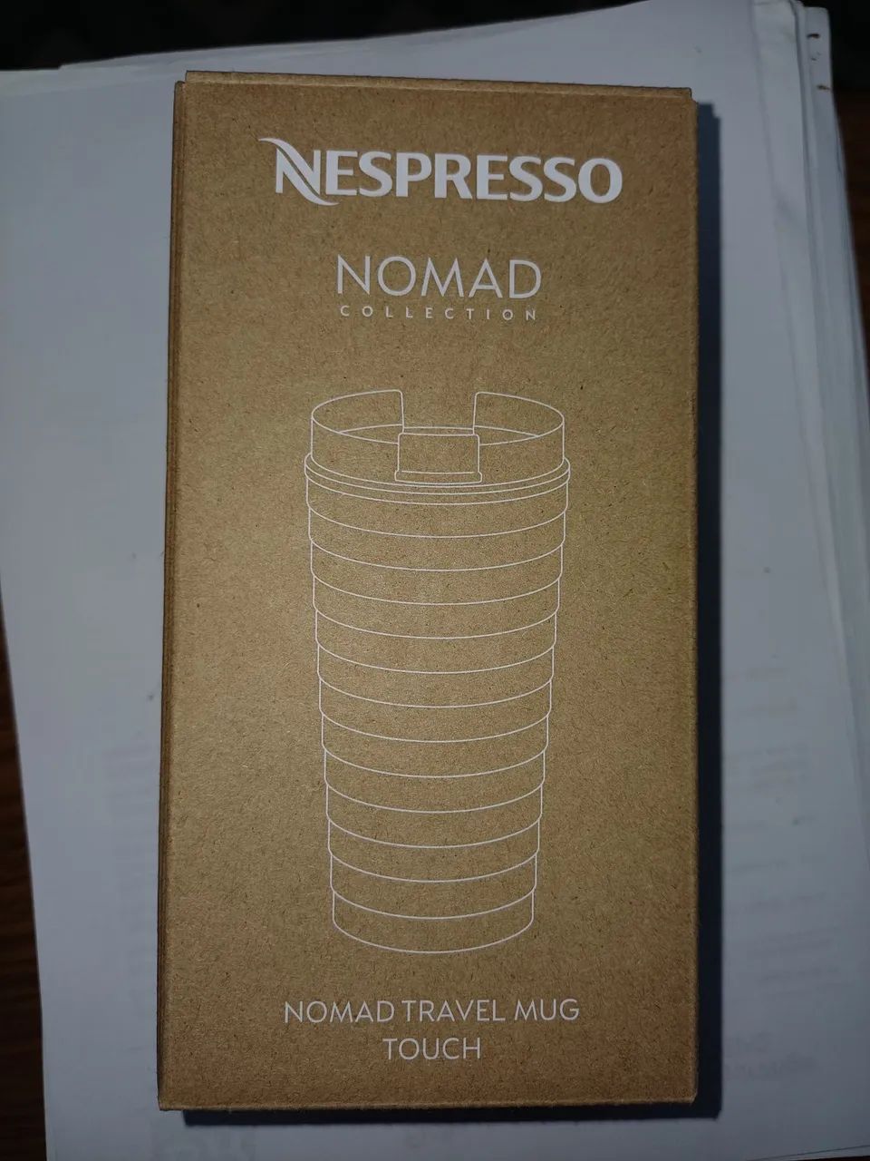 Caneca térmica Nespresso Nomad Travel Mug Touch