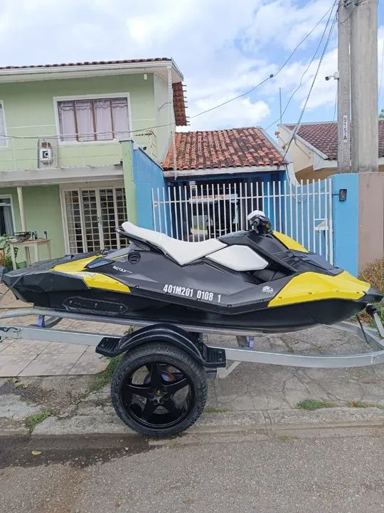 Jet Ski SPARK 2014 90HP - Carretinha.  - Foto 2