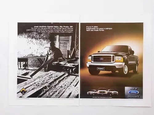 Ford F250, Ranger, Courier - Propaganda original de revista de época - escolha a sua - Foto 3
