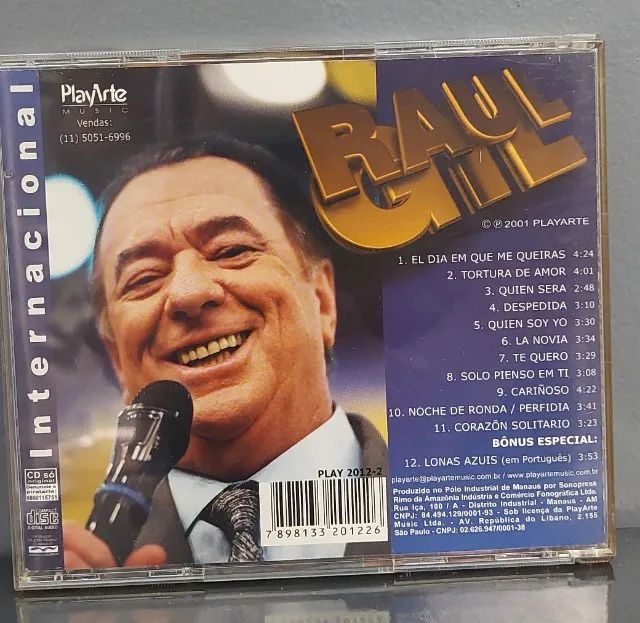 Raul Gil - Internacional (CD) - Foto 3