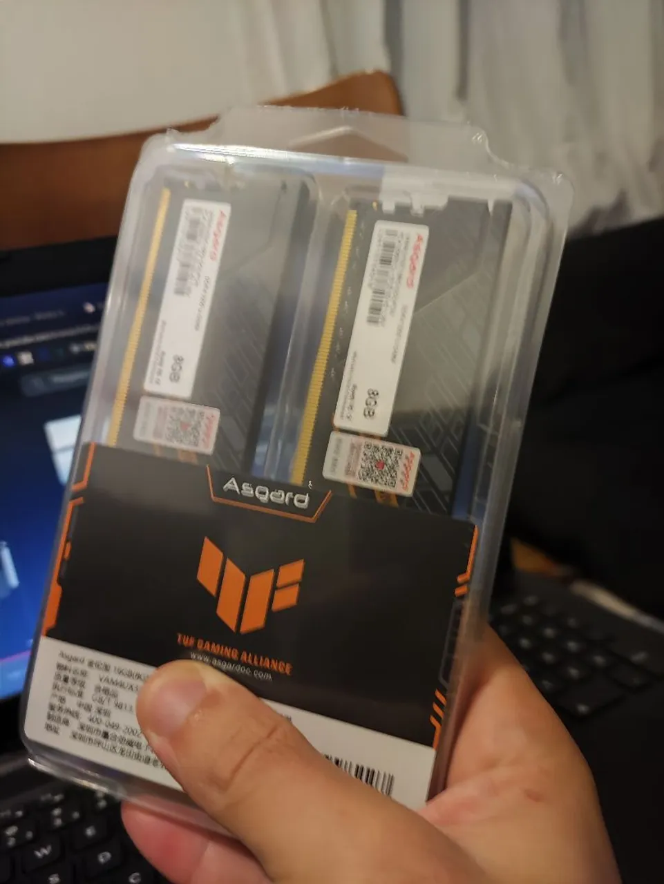 Memória RAM Asgard 16GB (2x8GB) DDR4 3200MHz