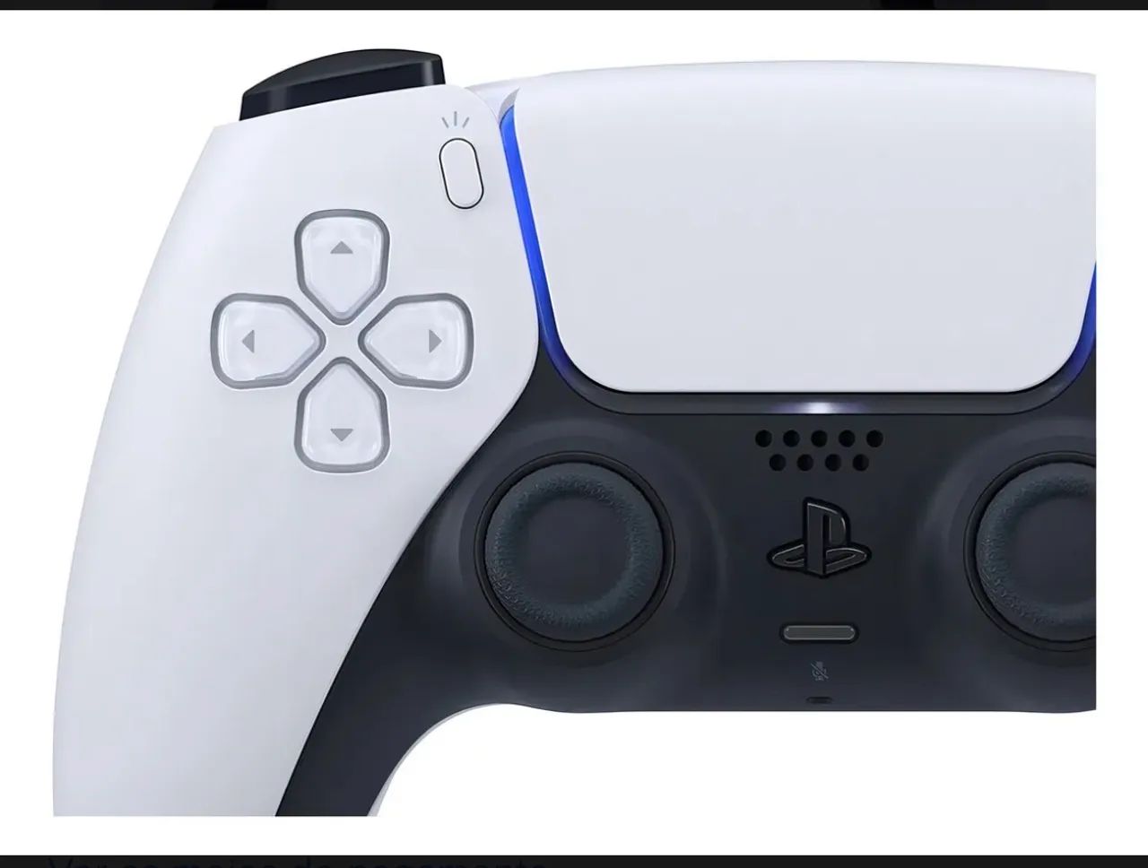 Controle Joystick Sem Fio Sony Playstation Dualsense Branco - Foto 6