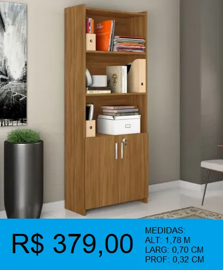 Armario multi uso de escritorio - a pronta entrega