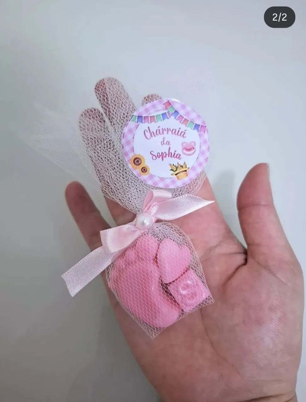 Lembrancinha Chá de Bebê/Fraldas sabonete 
