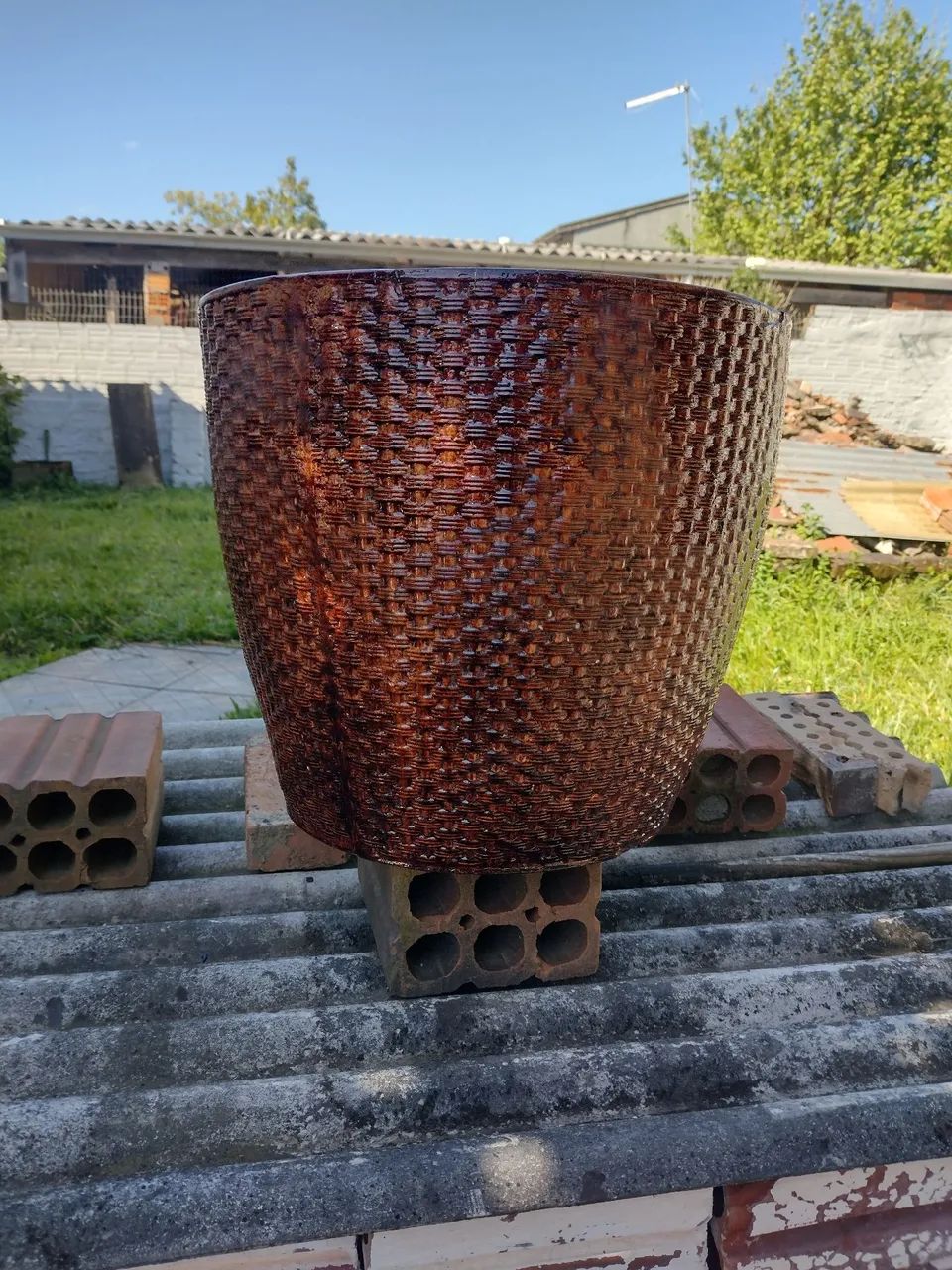 VASO DECORATIVO CIMENTO  - Foto 5