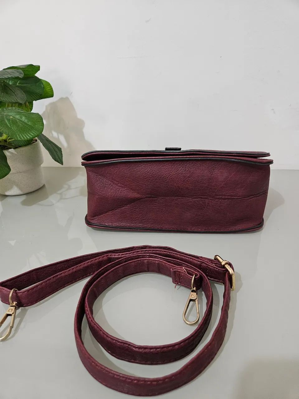 Bolsa Feminina Elegante - Marsala - Foto 3
