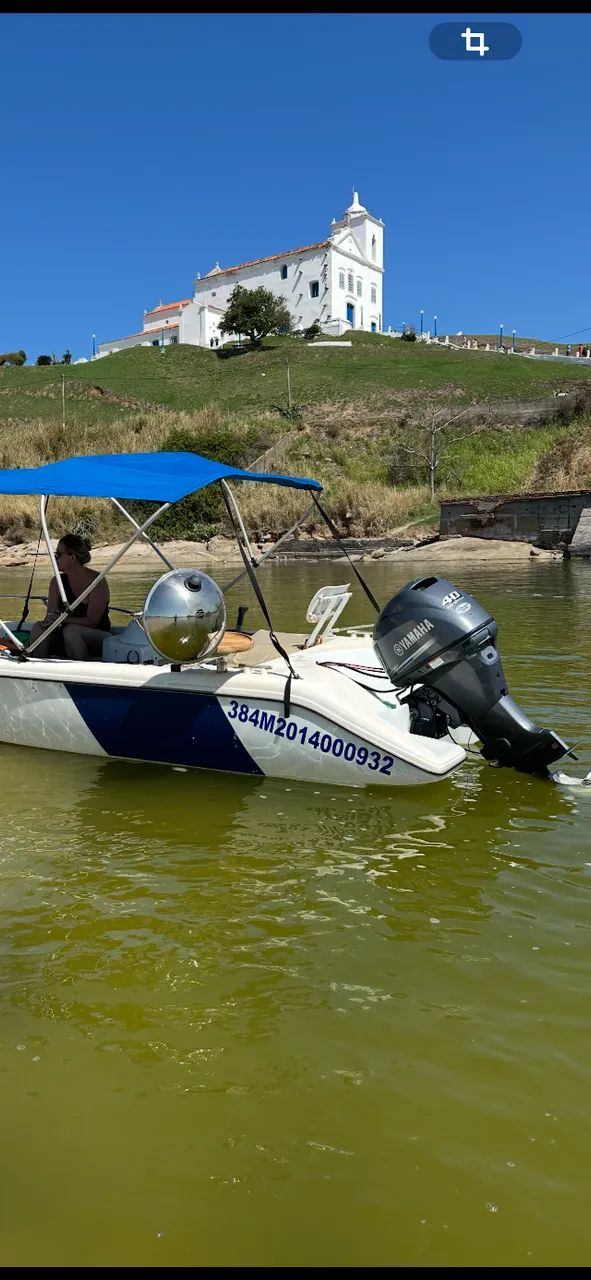 Lancha 16 pés  motor Yamaha 40HP -4Tempos  - Foto 6