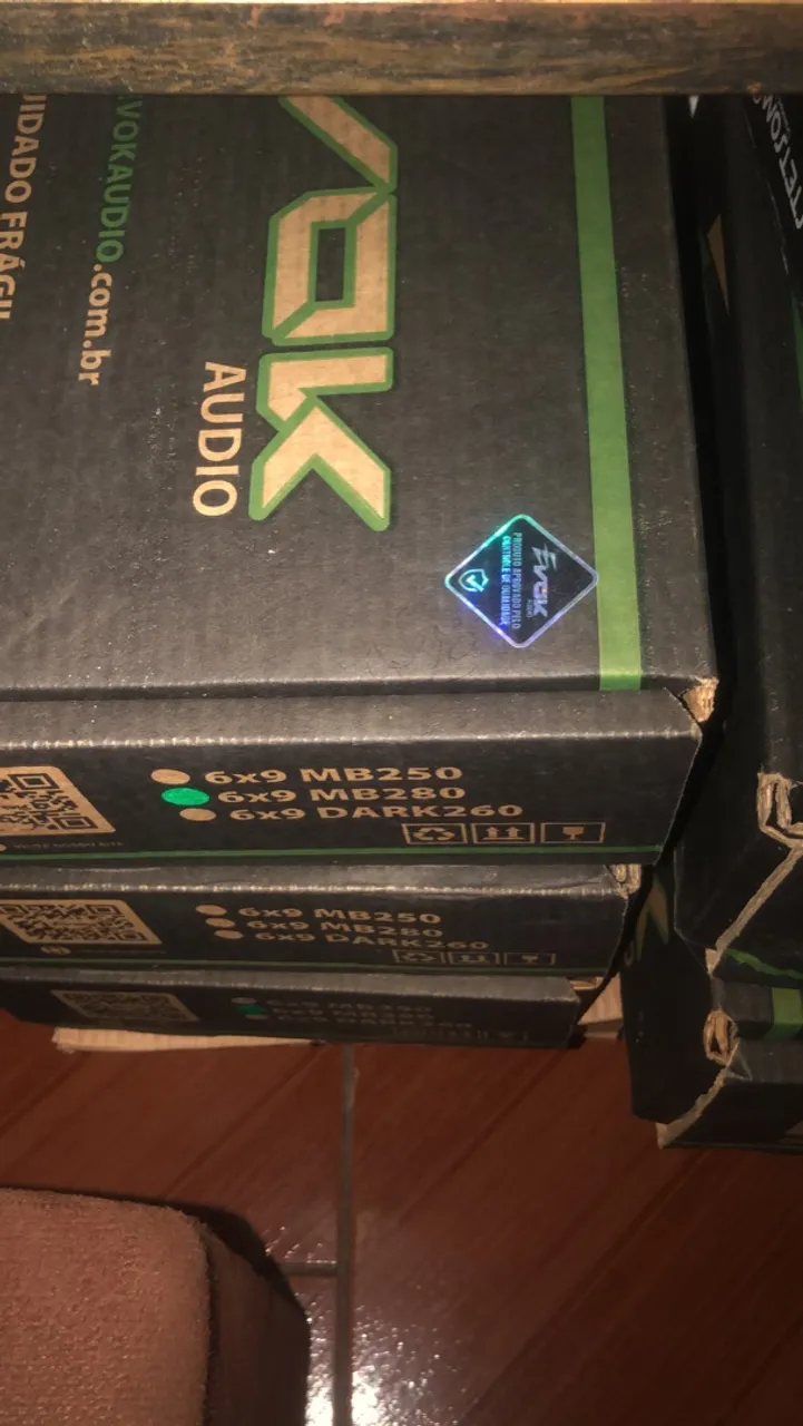 Tricxial Som 6x9 evolk e módulos