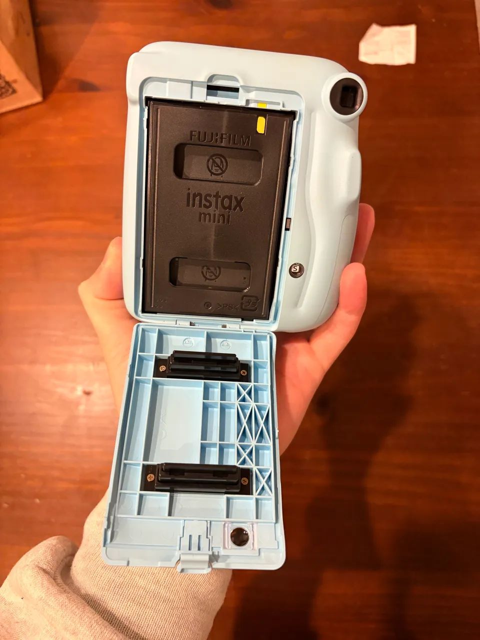 Câmera Instax Azul  - Foto 3