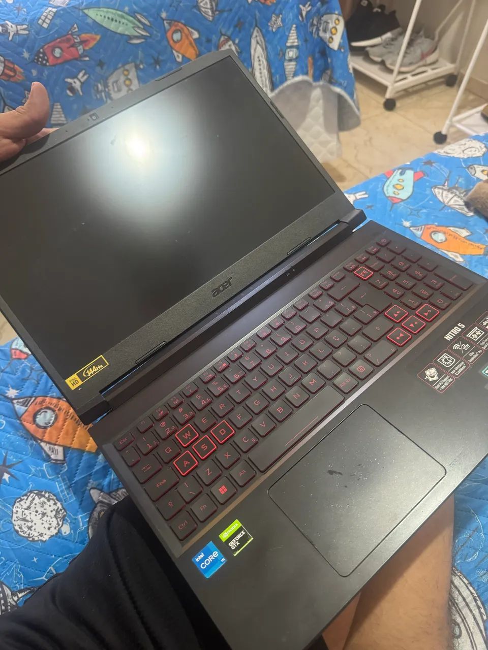 Notebook Acer Nitro 5 Intel Core i5-11 - RAM 16GB - SSD 256GB - GTX 1650 - 15.6?