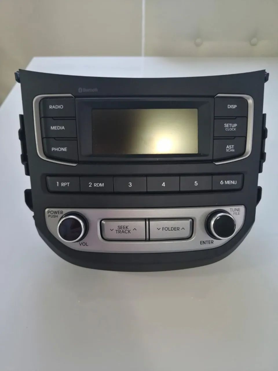 Rádio Original Hyundai HB20 Bluetooth 2015, 2016, 2017, 2018 e 2019