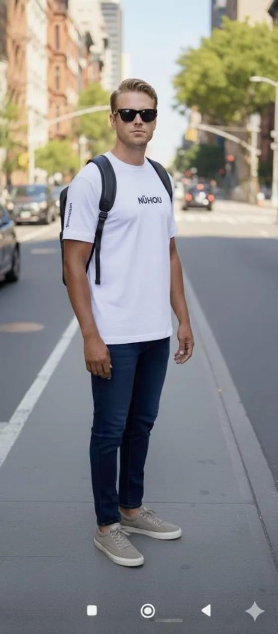 Camiseta Nuhou Branca 