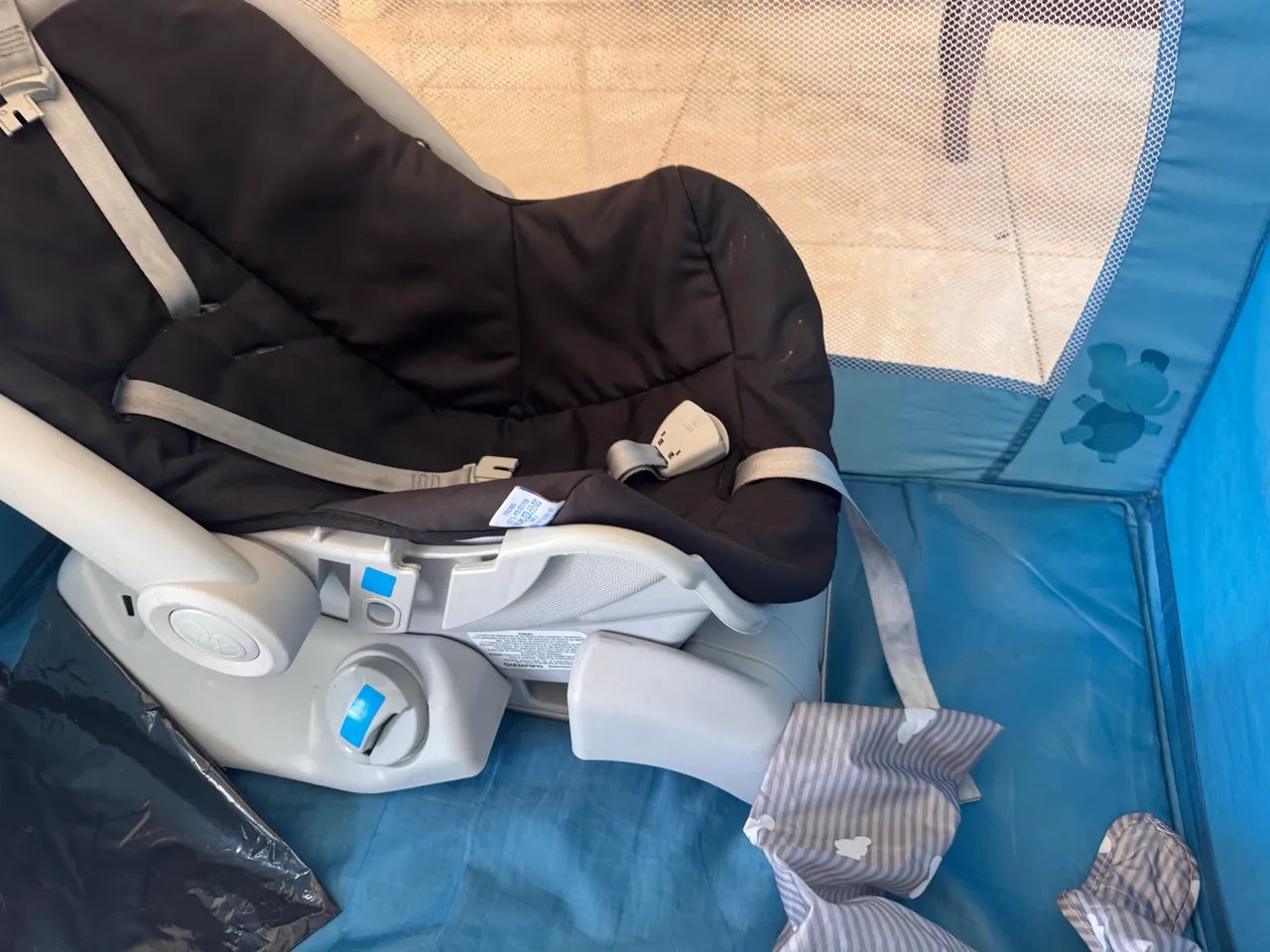 Bebê conforto com base burigotto retirar hoje - Foto 2