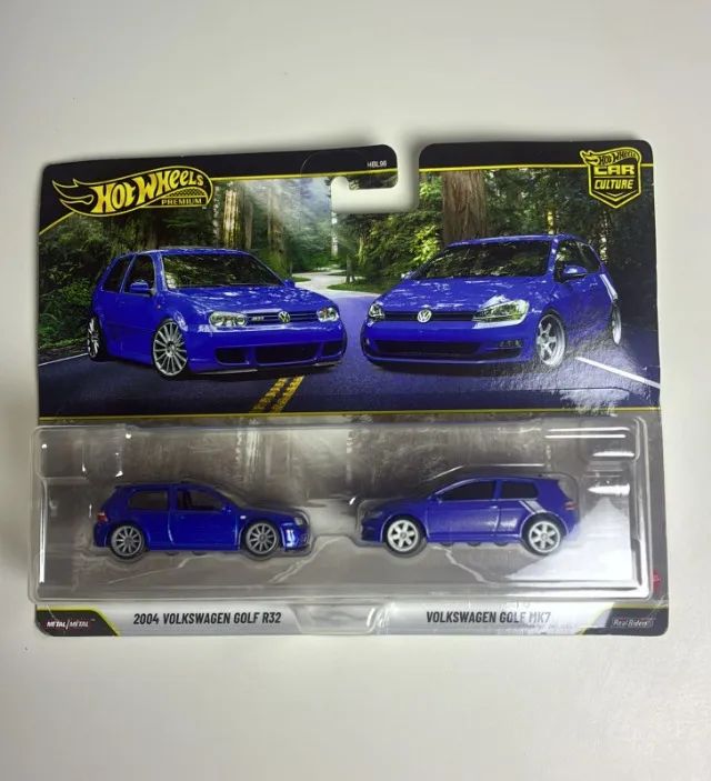 Hotwheels Premium Pack 2 Golf MK7 & R32 2026