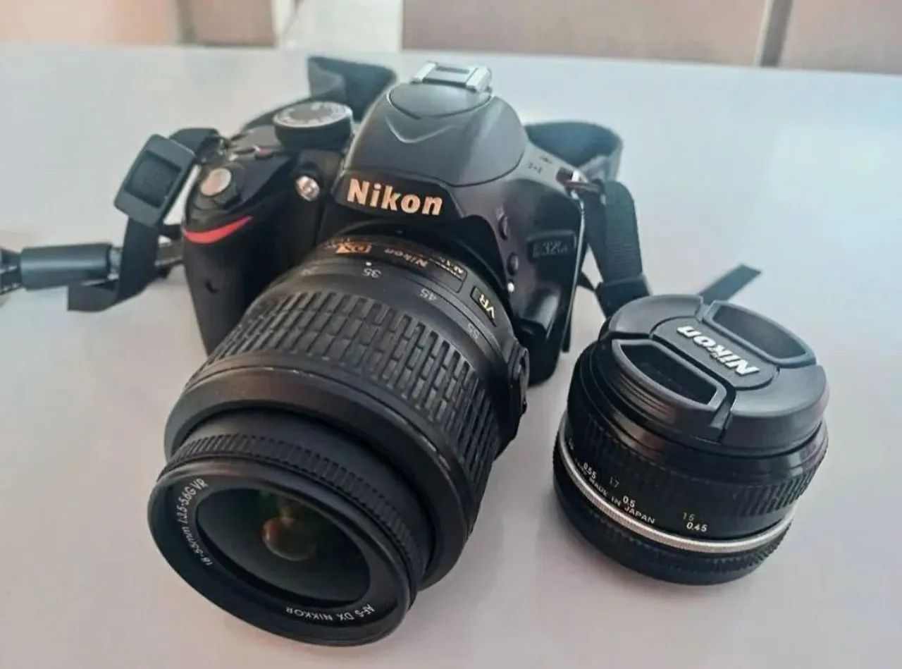 CÂMERA NIKON D3200 + KIT COMPLETO - Foto 2