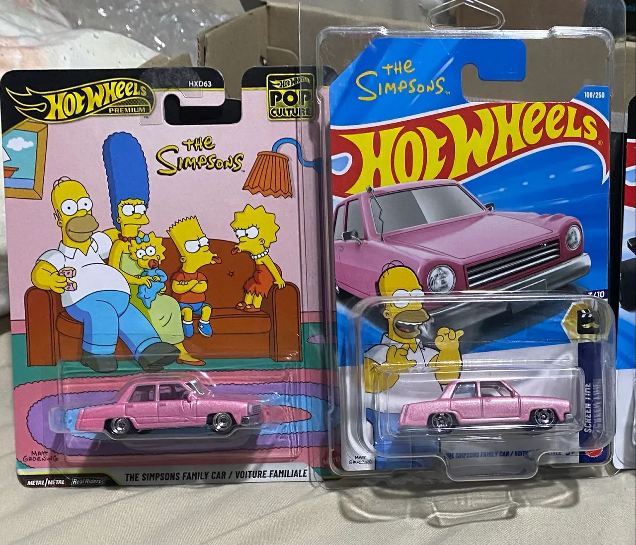 Hot wheels Simpsons