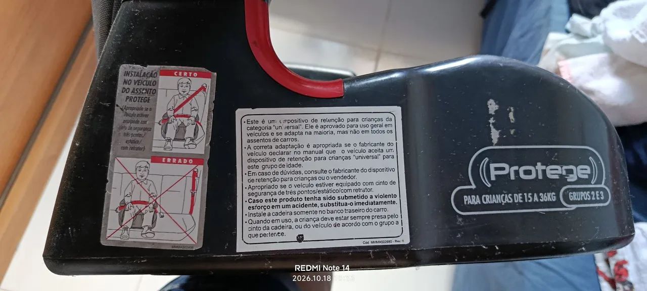 02 Cadeirinhas para carro - 02 Modelos - Foto 4