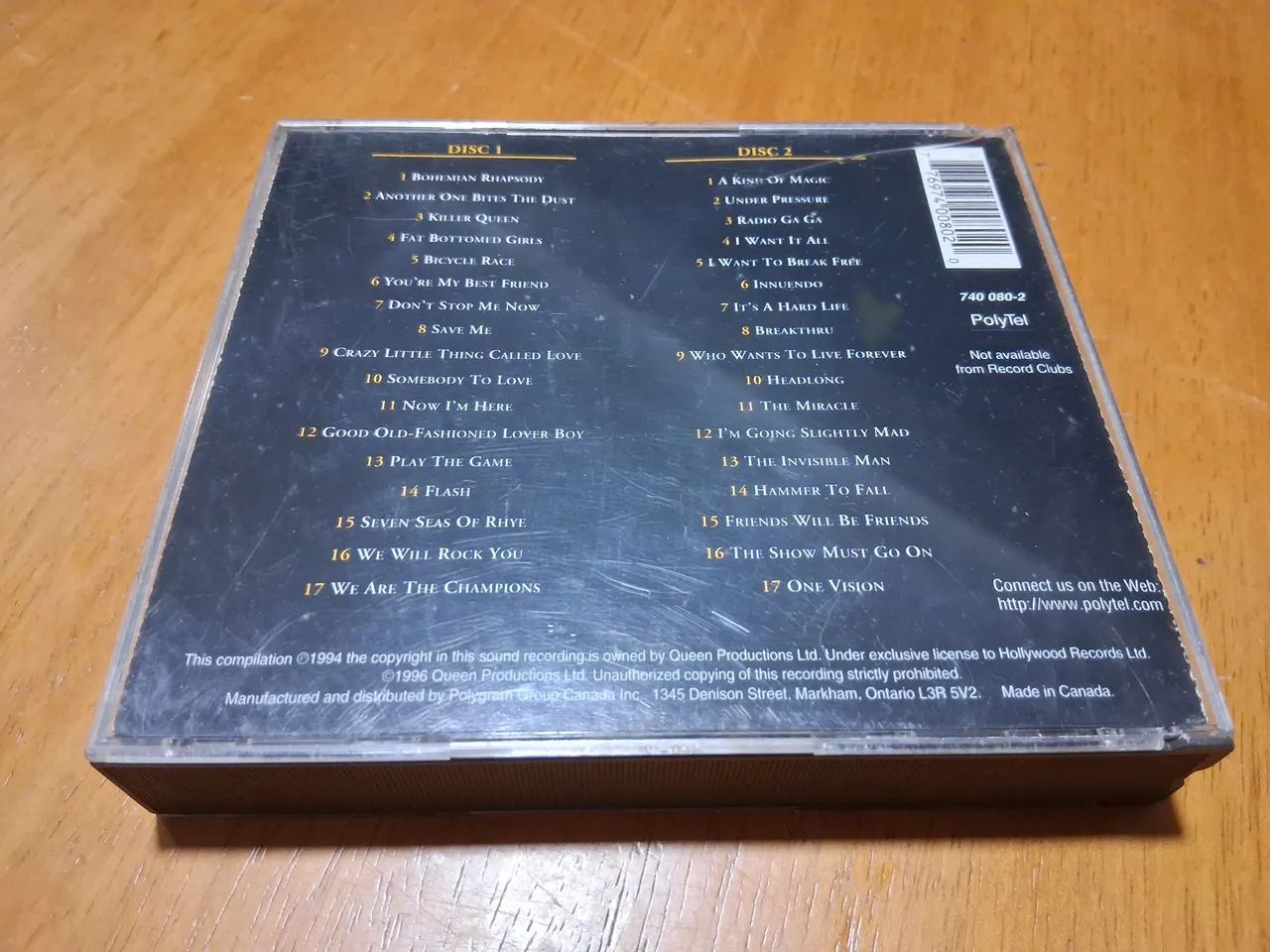 CD Duplo The Very Best Of Queen - Foto 4