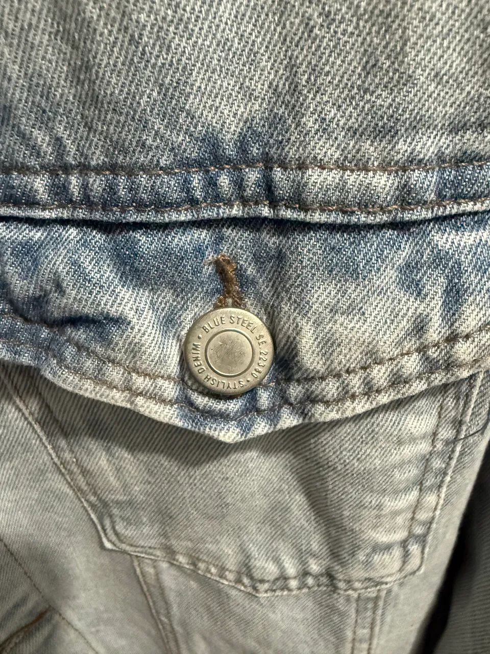 Jaqueta jeans masculina