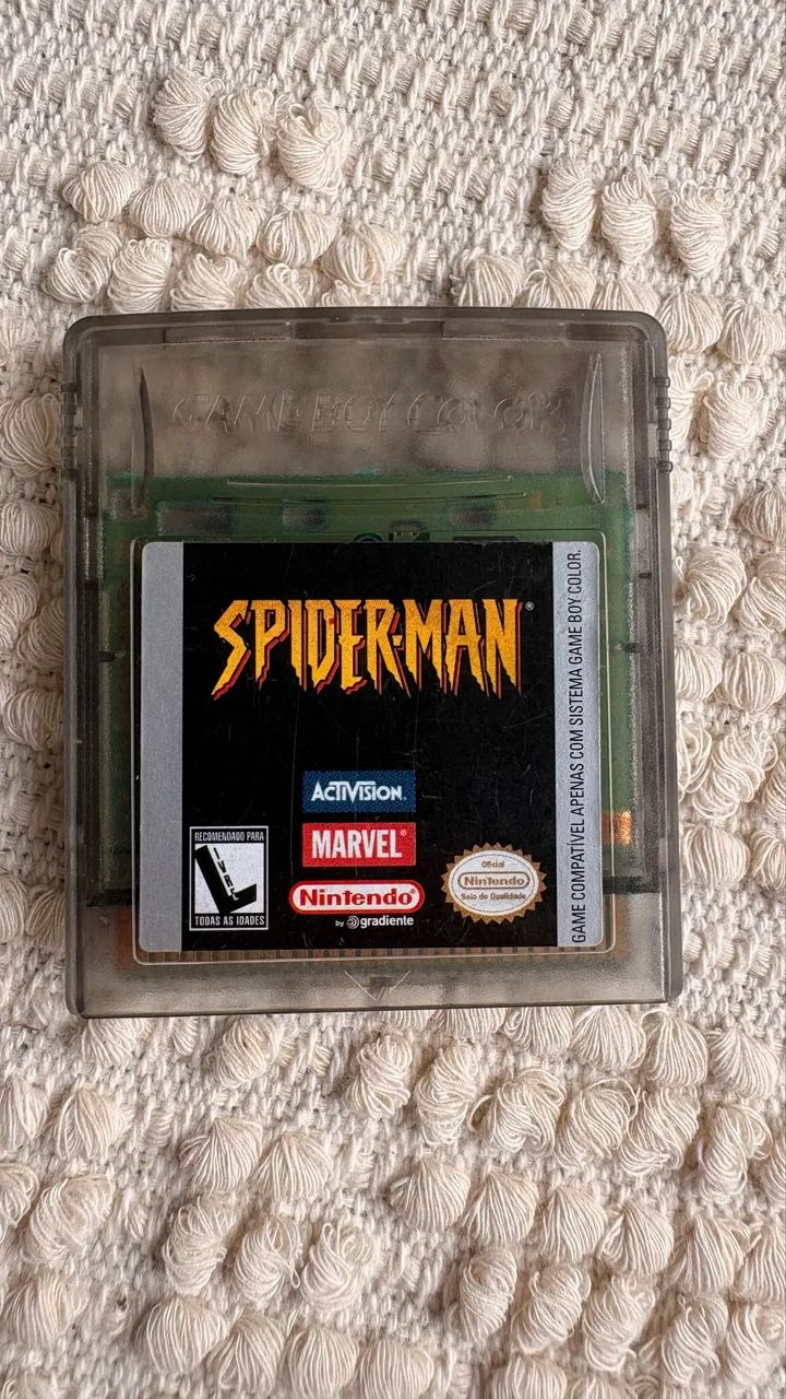 Spider Man Game Boy Color 