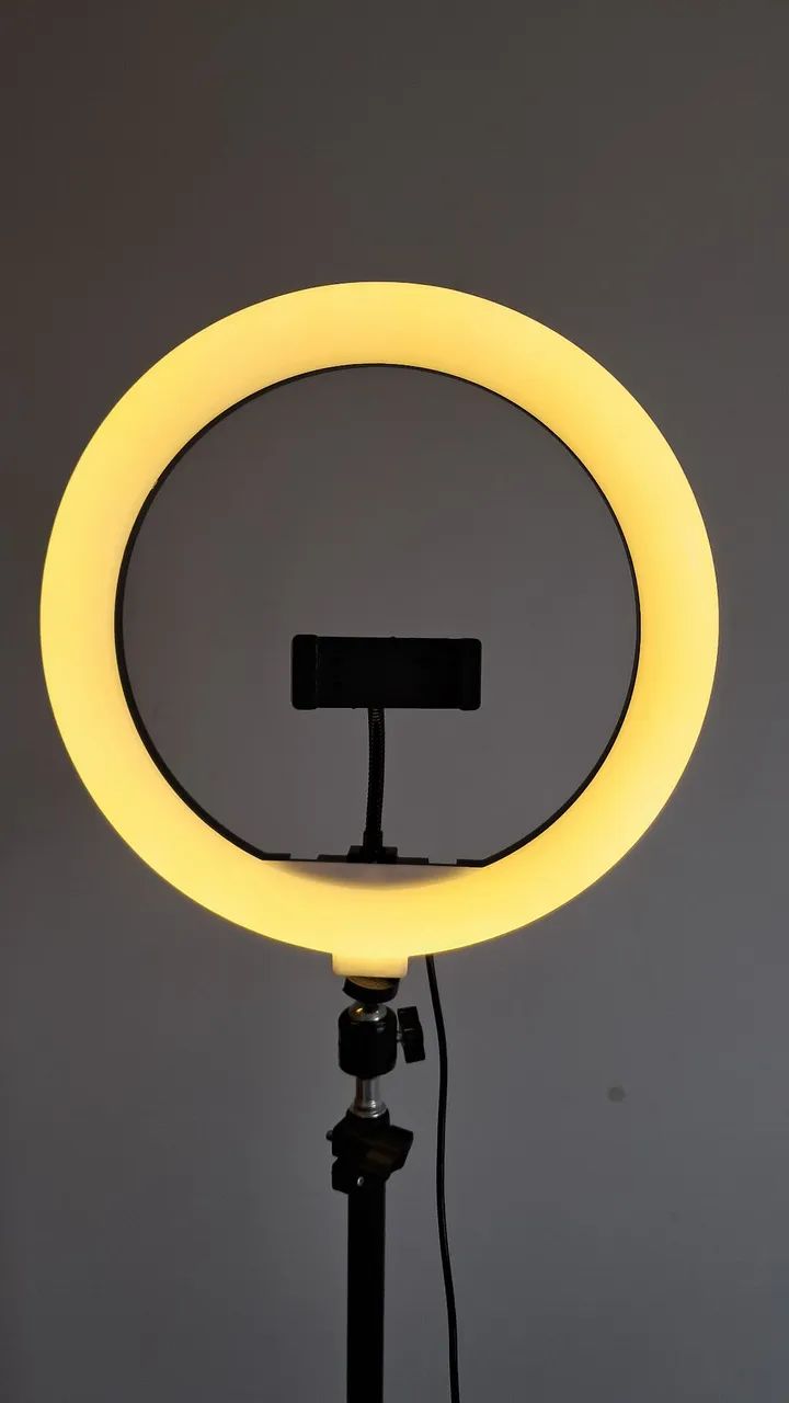 Led com tripé para celular (Soft ring light ) - Foto 3