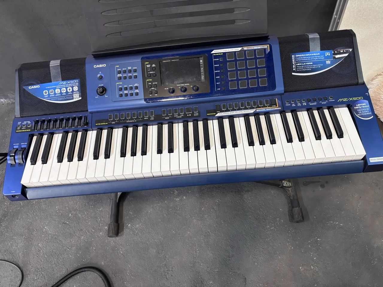 Teclado mzx 500